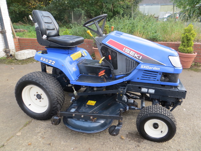 New and Used ISEKI SXG22 Groundcare Machinery, compact tractors and ride mowers near me.